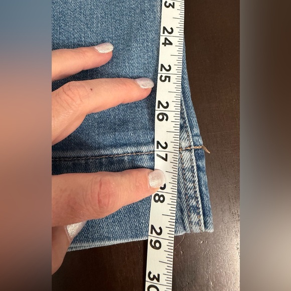 American Eagle Super High Rise Cargo Wide Leg Jeans Size 16 - Picture 7 of 7